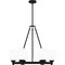 Quoizel Penning Chandelier 6 Lights Matte Black PNG5028MBK - alternate 3